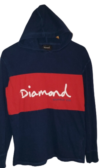 Diamond Supply Co Hoodie Shirt Long Sleeve M - Picture 4 of 6